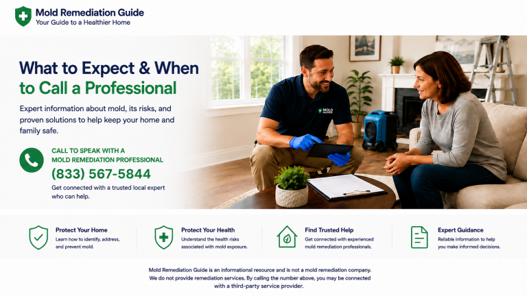 Mold Remediation: Knowing when to call a professional